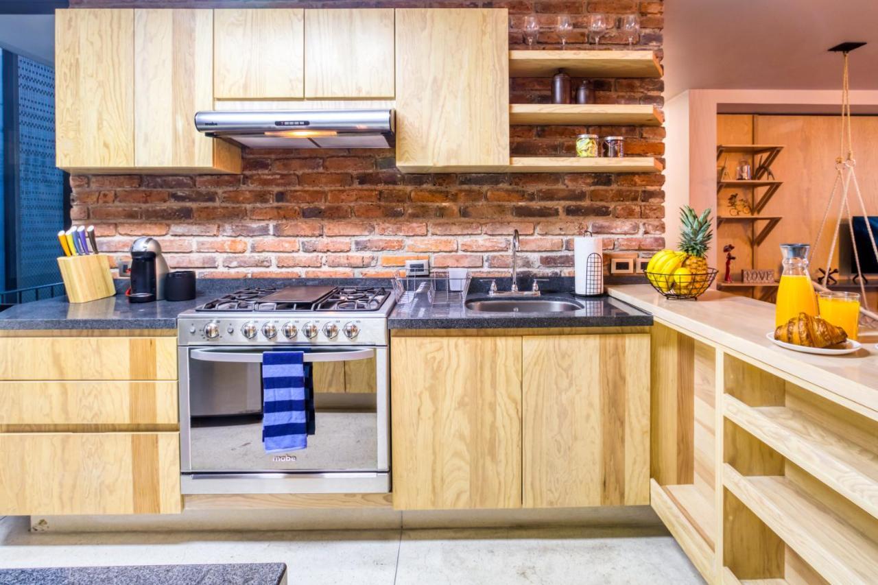 Uliv Condesa Apartment Kota Meksiko Bagian luar foto