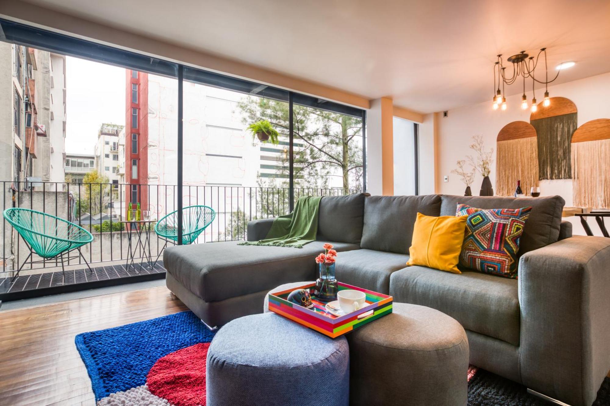 Uliv Condesa Apartment Kota Meksiko Bagian luar foto