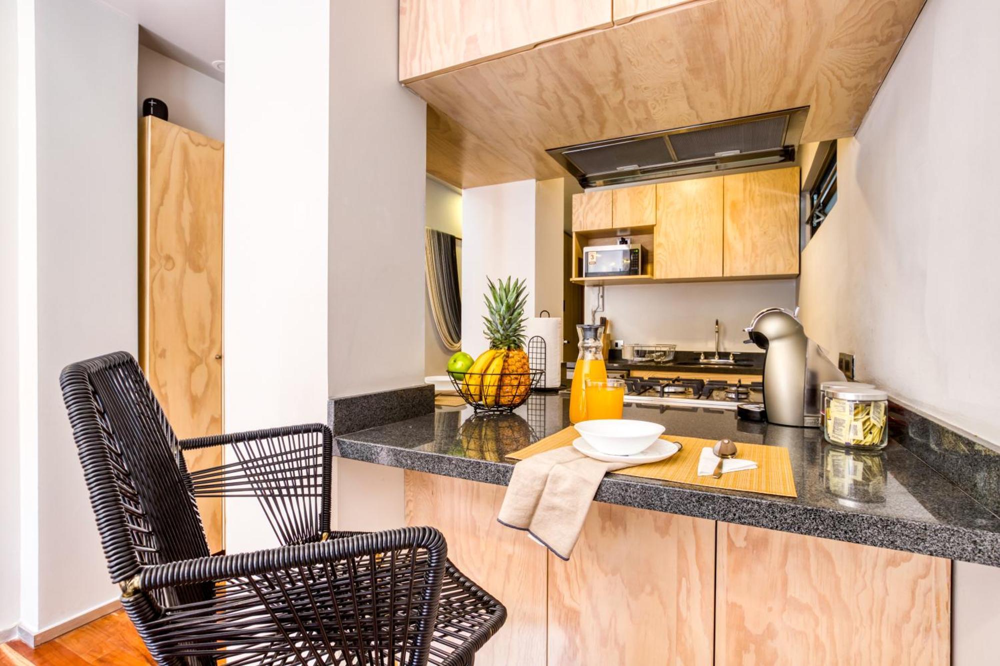 Uliv Condesa Apartment Kota Meksiko Ruang foto