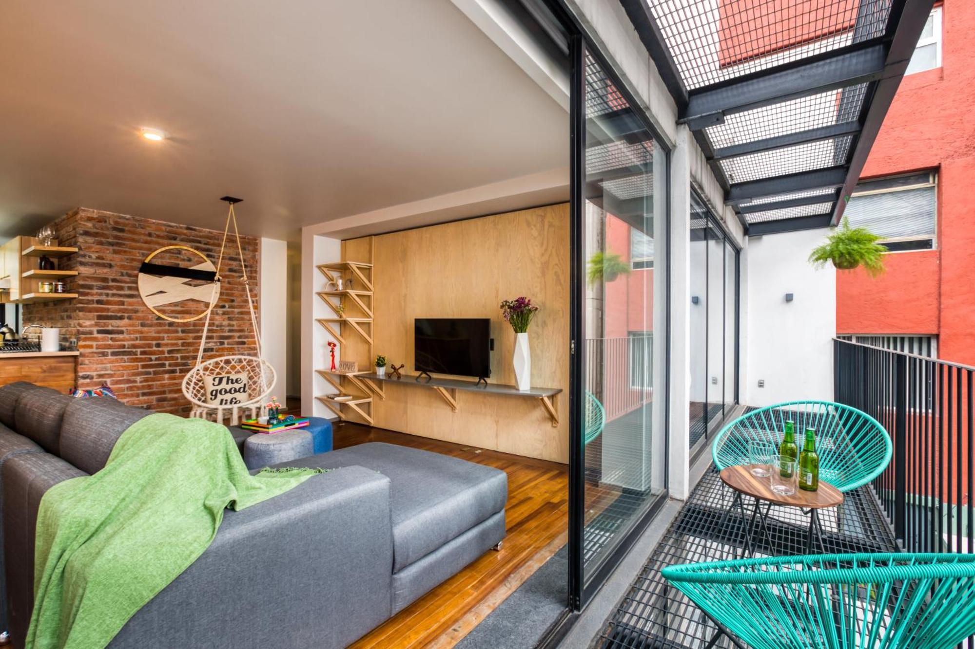 Uliv Condesa Apartment Kota Meksiko Ruang foto