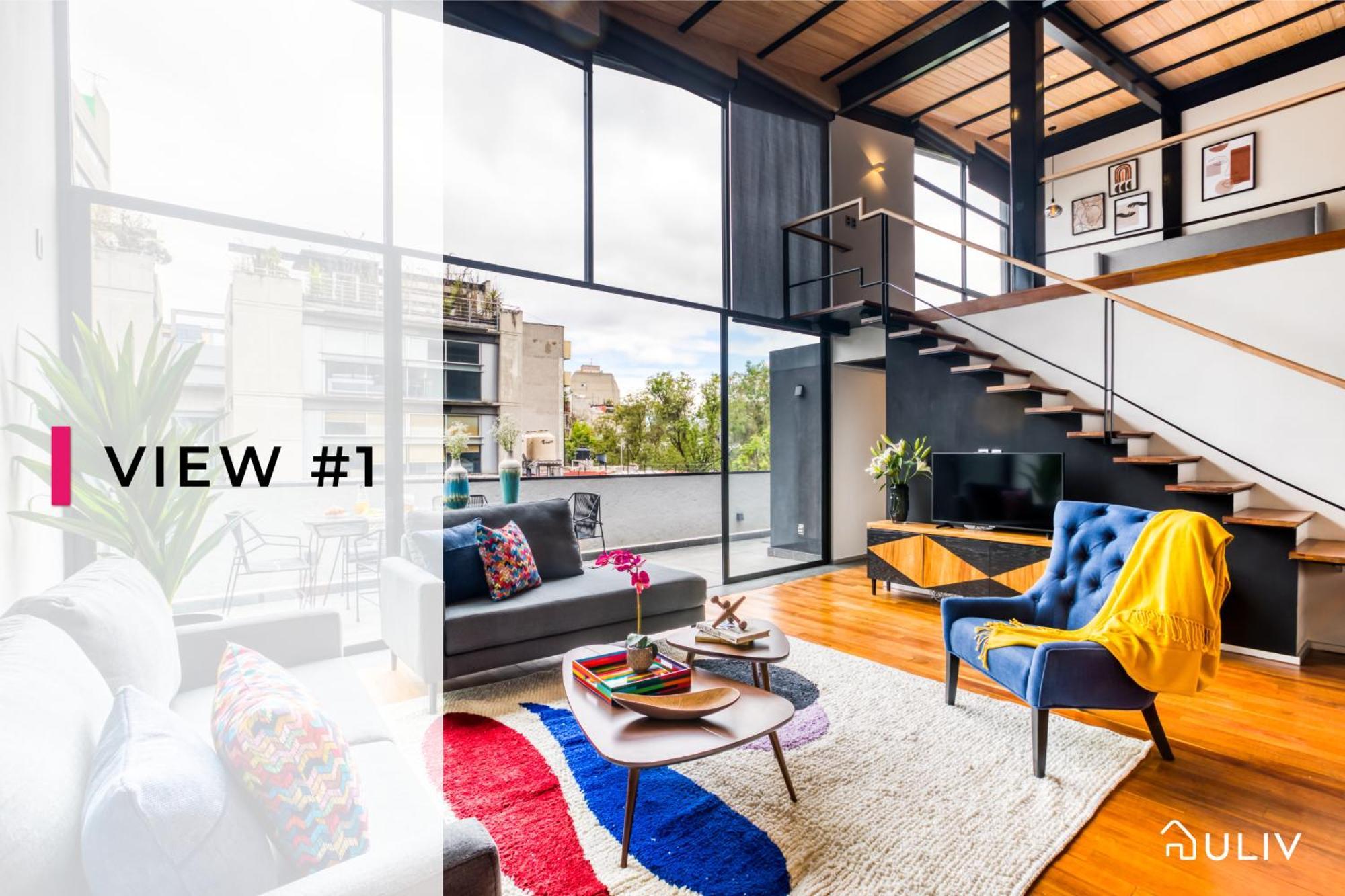 Uliv Condesa Apartment Kota Meksiko Ruang foto