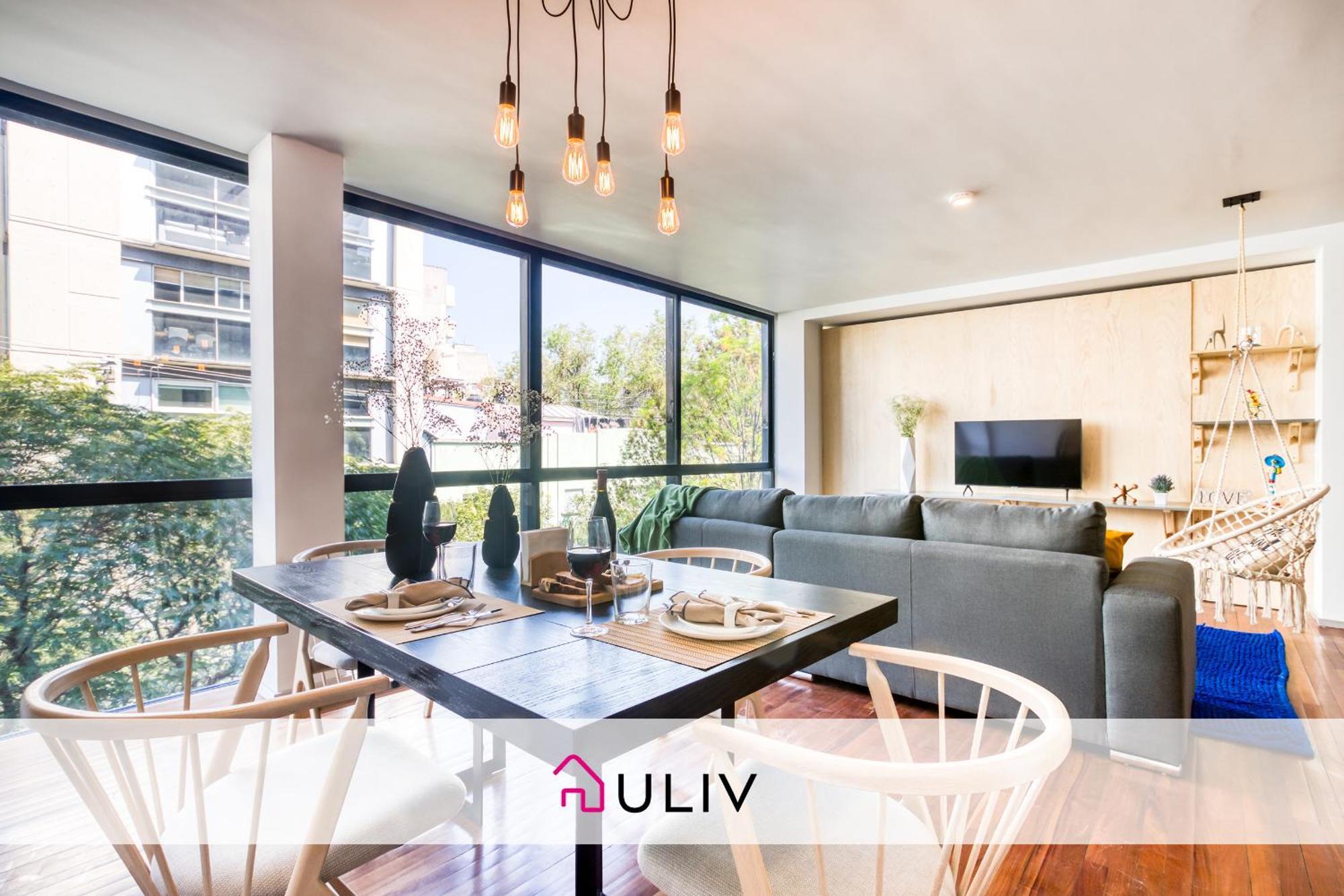Uliv Condesa Apartment Kota Meksiko Bagian luar foto